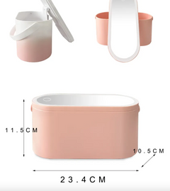 LED Travel Makeup Organizer