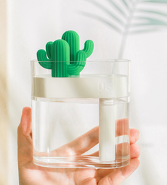 Transparent Cactus Acrylic Humidifier